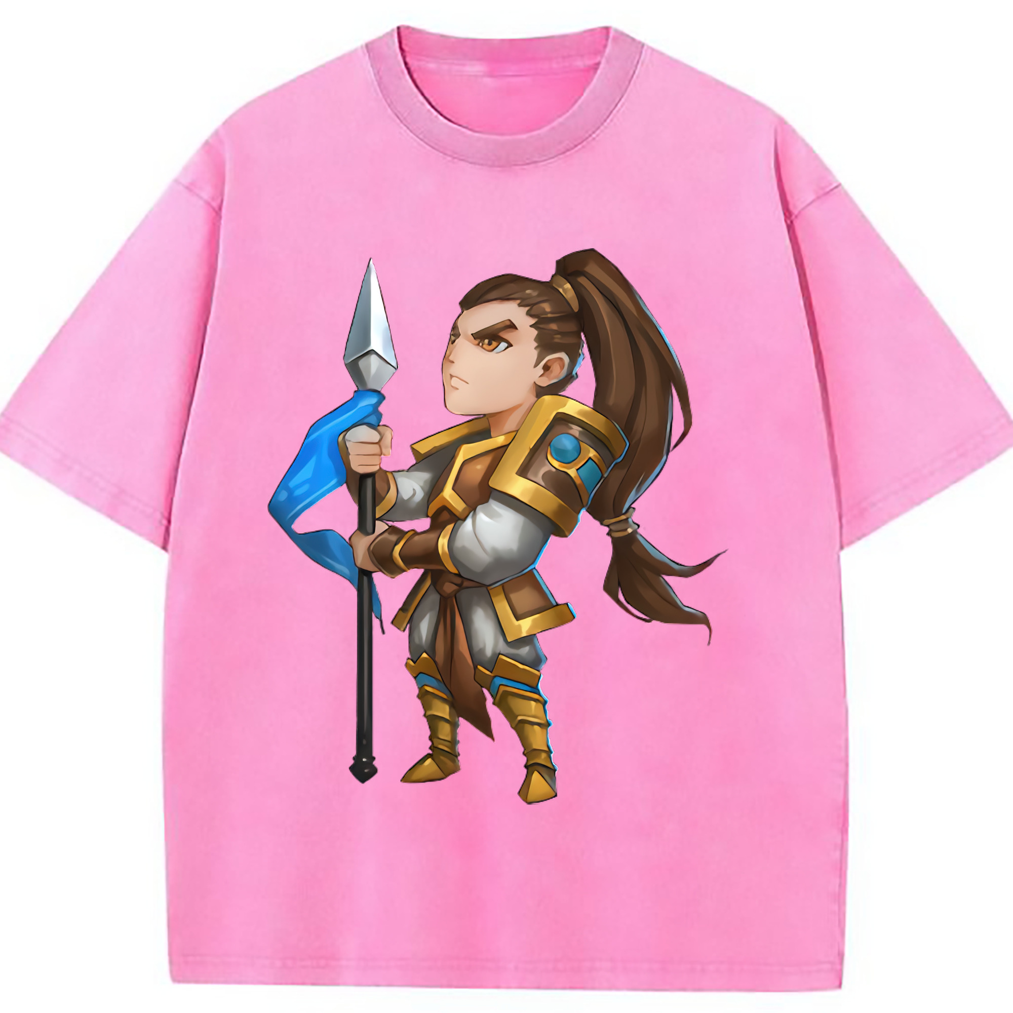 （画像用） リーグ・オブ・レジェンド League of Legends LOL 綿100% ヴィンテージ風 半袖Tシャツ（フロントプリント）